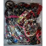 Sealed bag of costume jewellery, gross weight 3.11 kilograms