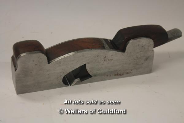 *Vintage Preston rosewood and steel shoulder plane (Lot subject to VAT) (LQD98)