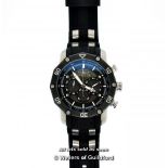*Gentlemen's Invicta 28753 Pro Diver wristwatch, circular black dial with baton hour markers and