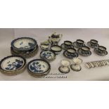*A Part Dinner Service By Real Old Willow (Lpgba165536253)(Lot Subject To VAT)