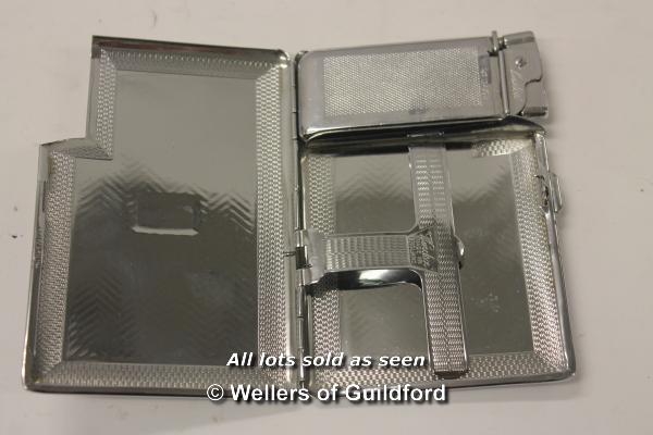 Stratton circular compact; Windsor combination case cigarette lighter, Gem travelling iron, all in - Image 5 of 7