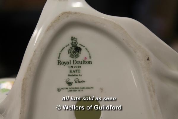 A 19th Century bat printed cup and saucer depicting a rural view; Royal Doulton Minden twin-handle - Image 3 of 8