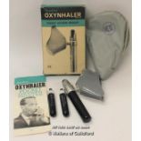 *Sparklets vintage pocket inhaler with original box and manual (Lot subject to VAT) (LQD98)