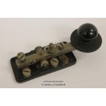 *Vintage Morse Code Key WT 8 Amp No2 MKII- (Lot Subject To VAT) [LQD100]