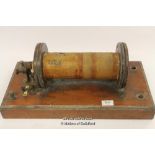 *Antique Induction Coil Medical Electrotherapy Shock Machine- (Lot Subject To VAT) [LQD100]