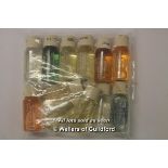 *Twelve vintage Avon perfume samples in glass bottles (Lot subject to VAT) (LQD98)