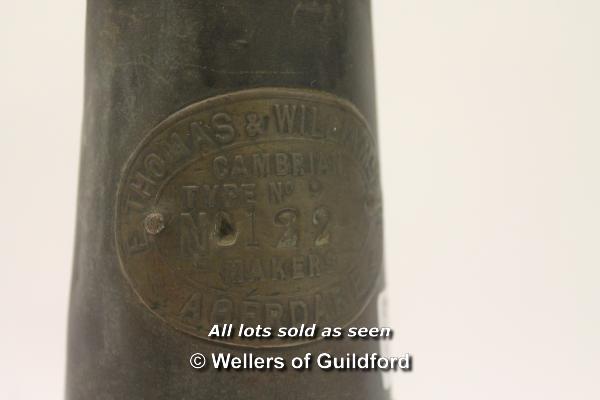 *E Thomas Williams miners lamp (Lot subject to VAT) (LQD98) - Image 2 of 2