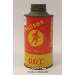*Shelltox D.D.T "Death to Insects" vintage can (Lot subject to VAT) (LQD98)