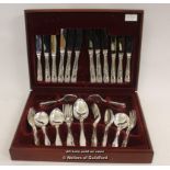 *Vintage Silver Plated Canteen Of Cutlery Kings Pattern 44 Piece By Newbridge- (Lot Subject To