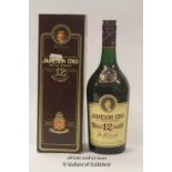 Vintage Whisky: A bottle of Jameson 1780 Special Reserve whiskey, aged 12 years, 75cl, 40%, 1980's