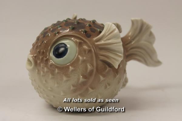 Lladro pufferfish.