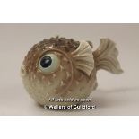 Lladro pufferfish.