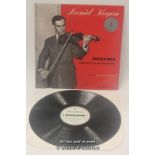 *Brahms Violin Concerto - Leonid Kogan, original vinyl lp, Columbia SAX 7276 ED1, rare (Lot