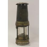 *E Thomas Williams miners lamp (Lot subject to VAT) (LQD98)