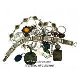*Selection of mostly silver costume jewellery, gross weight 67.1 grams (Lot subject to VAT)
