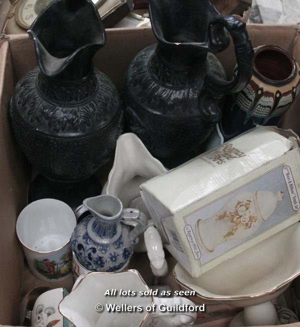 *Box of assorted jugs (Lot subject to VAT)