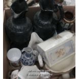 *Box of assorted jugs (Lot subject to VAT)