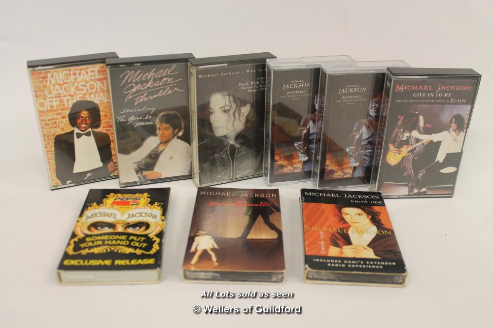 *Michael Jackson Cassette Tape Job lot - (Lot Subject To VAT) [LQD100]