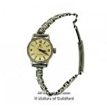 Ladies' vintage Omega Seamaster cocktail watch in stainless steel
