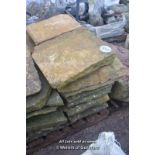 *PALLET OF APPROX SEVEN SQUARE METRES OF IRONSTONE