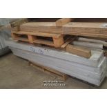 *PACK OF ANTIQUE FINISHED ENGINEERED OAK FLOORBOARD, 220MM X 2200MM X 20.5M, FIVE BOARDS TO A