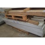 *PACK OF ANTIQUE FINISHED ENGINEERED OAK FLOORBOARD, 220MM X 2200MM X 20.5M, FIVE BOARDS TO A