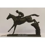 Amy Oxenbould, 1980, bronze resin model of Arkle, Gold Cup Winner 1964, 65 & 66, limited edition
