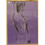 *A pastel study of the female form signed indistinctively and dated 12/05/05, 59x84cm (Lot subject