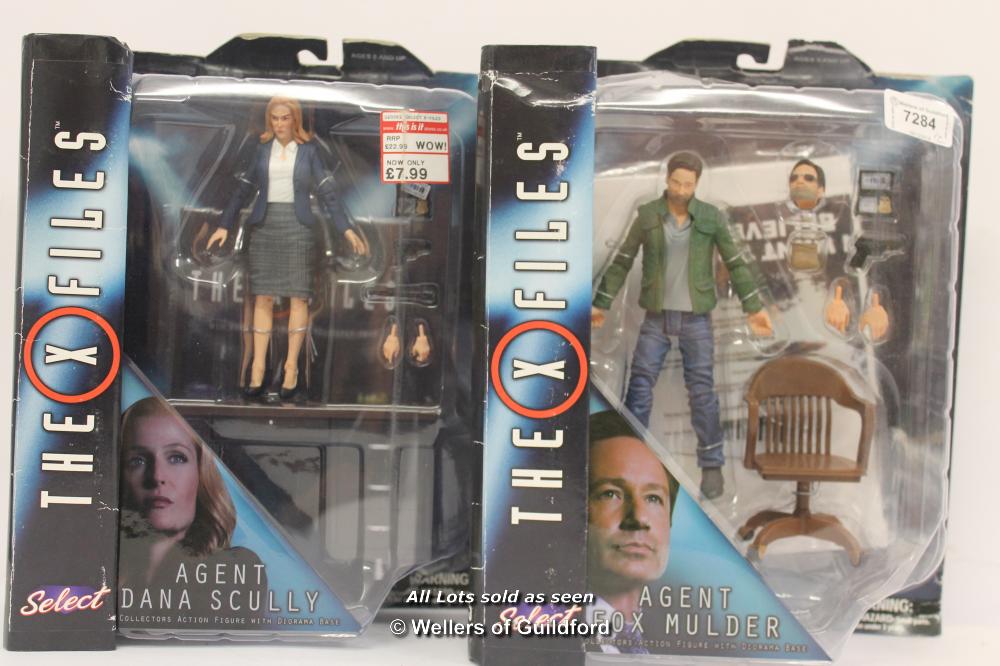 *The X-Files - Agent Fox Mulder & Dana Scully 7"Inch - Action Figures [LQD106]
