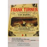 *Frank Turner And The Sleeping Souls Small Concert Poster (Lppgba181913585) (Lot Subject To VAT)