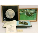 Horse racing interest: Champion Racehorses 1975, limited edition book no. 133/500, with