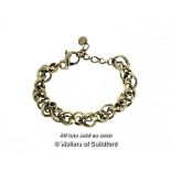 Links of London fancy link silver bracelet, length 19cm