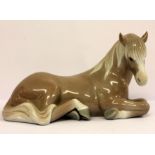 Lladro Little Horse Resting.