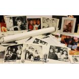 Bucks Fizz: 1980's pop group memorabilia to include five signed promotional photos, fan club