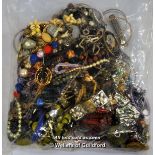 Sealed bag of costume jewellery, gross weight 3.68 kilograms