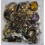 Sealed bag of costume jewellery, gross weight 3.68 kilograms