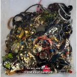 Sealed bag of costume jewellery, gross weight 3.87 kilograms