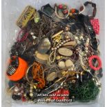Sealed bag of costume jewellery, gross weight 4.31 kilograms