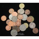 *Bahamas Collection / Bulk / Job Lot Various Coins Ref FBC 7175x [LQD106]