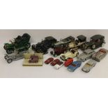 Franklin Mint and Polistil model cars; die-cast cars by Matchbox.