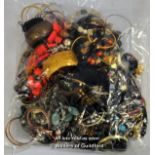 Sealed bag of costume jewellery, gross weight 3.89 kilograms