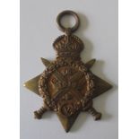 1914 Star named to 9028 Sergeant J. Lawson, 2nd Argyll and Sutherland Highlanders. Entered France on