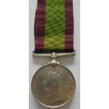 Afghanistan Medal 1878-80, no clasp, named SEPOY JAISING THAPPA 1ST GOORKHA REGT. The Gurkhas