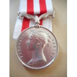 Indian Mutiny Medal, no clasp (ASSt SURGn Wm ASHTON, M.B., 53RD REGt). Served in the Mutiny with