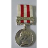 Indian Mutiny Medal, clasp Lucknow, named to Bugler Jas. Willis, 2nd Battalion, Rifle Brigade.