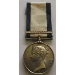 Naval General Service Medal 1848, clasp Algiers, named to John Jennings. With copy medal roll,