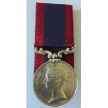 Sutlej Medal, Sobraon 1846 reverse, impressed naming ‘SERJt THOs KEMP 10th REGt’. Information