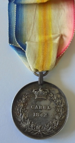 Candahar, Ghuznee, Cabul Medal 1842, Cabul reverse, named to Private James Scott, 3rd King’s Own - Image 4 of 4