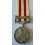 Indian Mutiny Medal, clasp Delhi, named to Quarter Master Sergeant Charles Neave, 3rd Battalion,