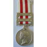 Indian Mutiny Medal, two bars, Lucknow and Relief of Lucknow, named to Conductor A. Heffernan,